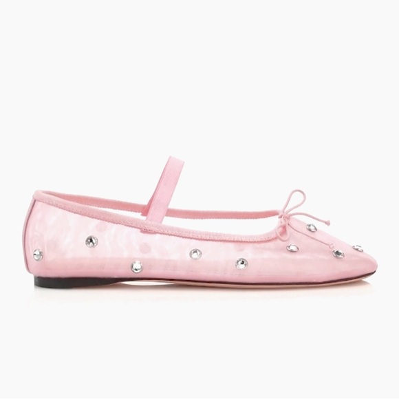 Loeffler Randall Shoes - Loeffler Randall
Leonie Crystal Mesh Ballet Flats